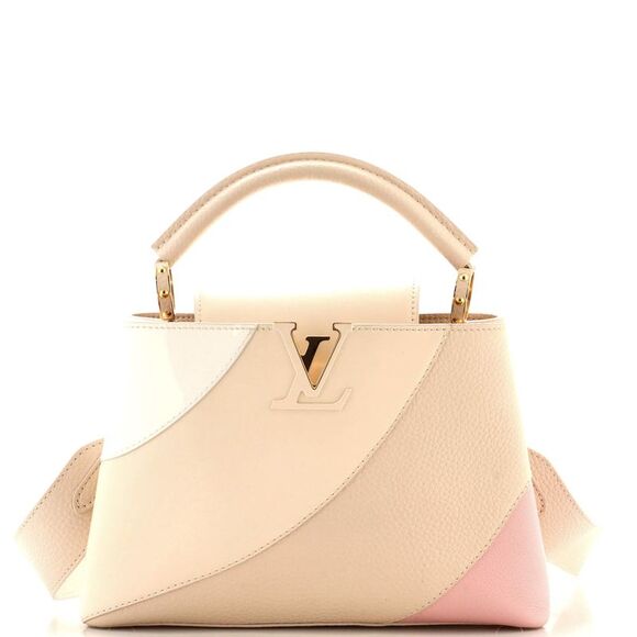Louis Vuitton Capucines Bag Limited Edition Gelato Patchwork Leather BB Neutral - Picture 1 of 9